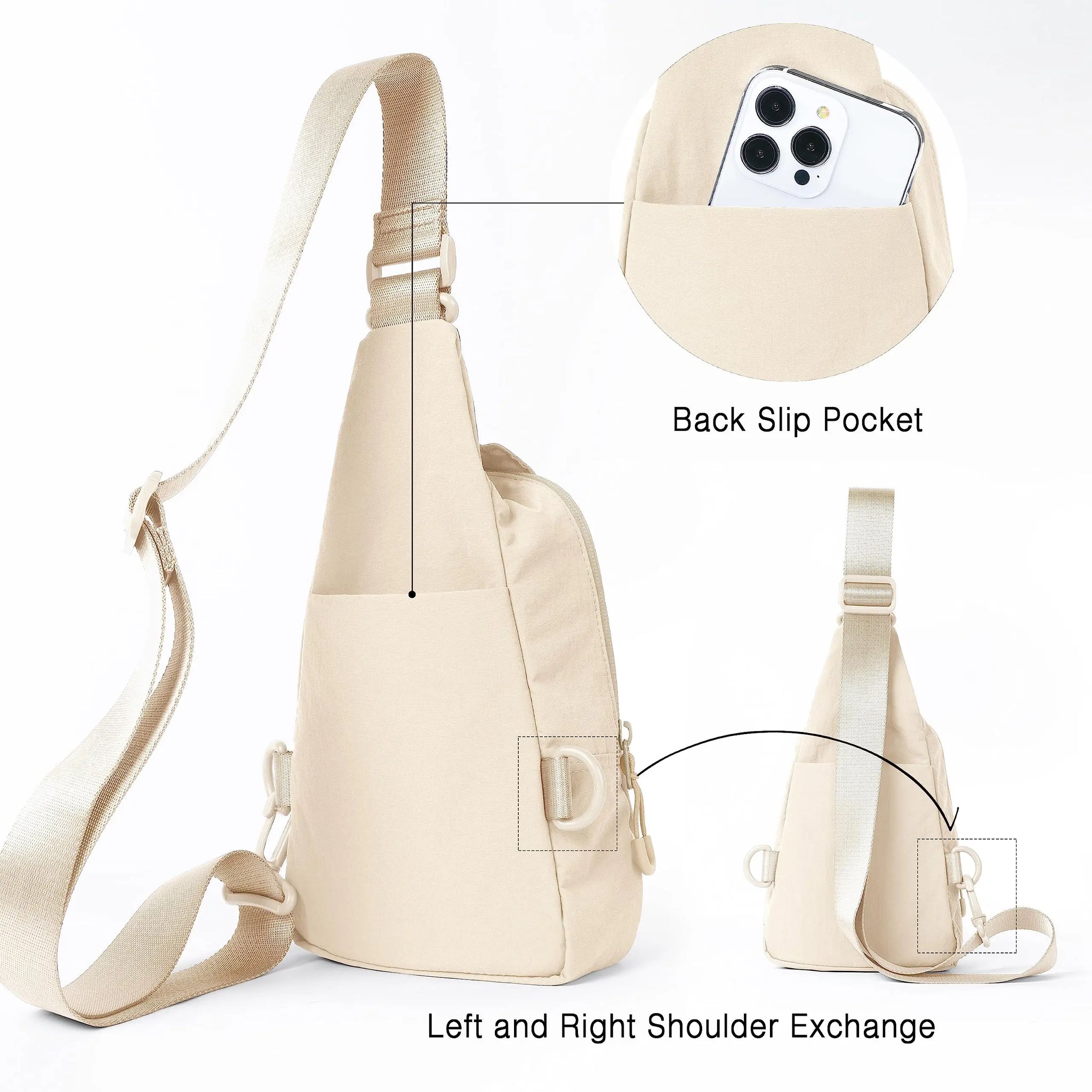 Sling Bag with Adjustable Strap