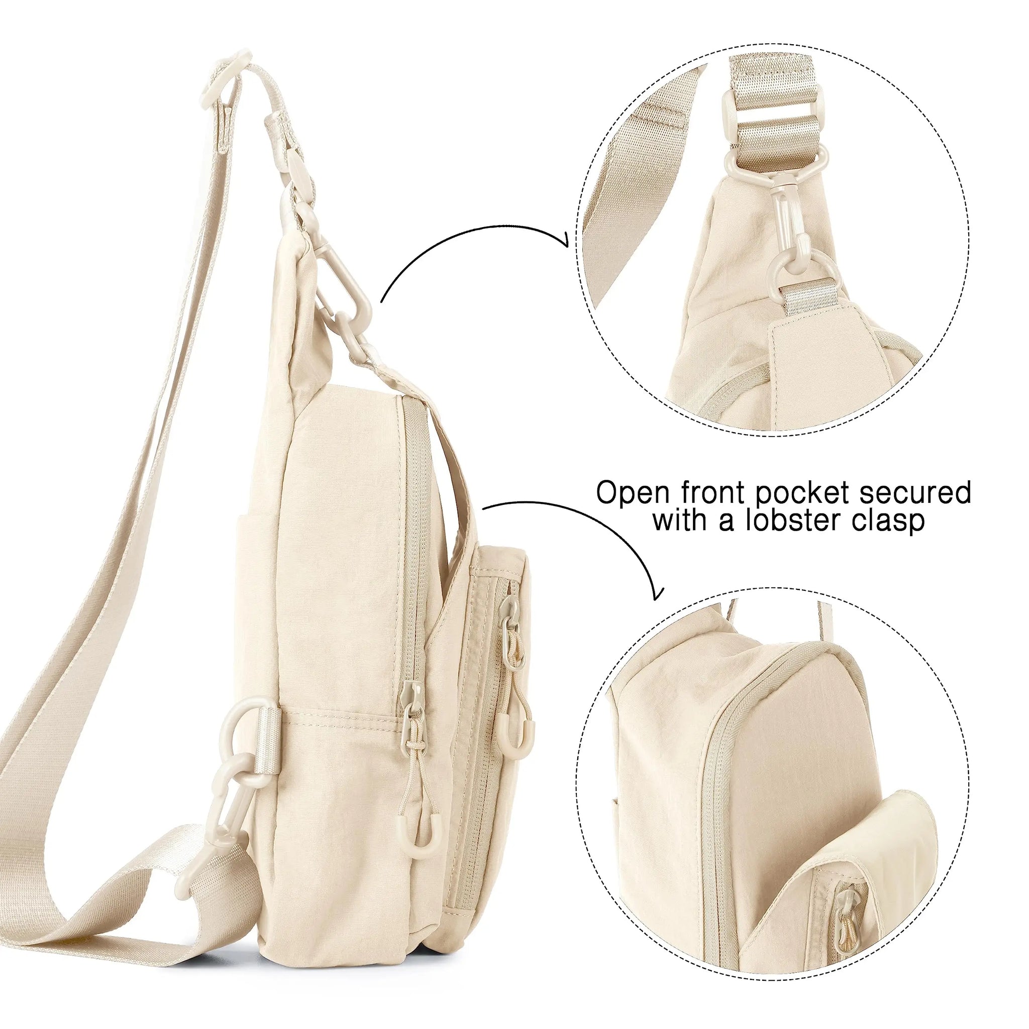 Sling Bag with Adjustable Strap